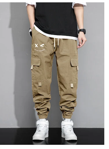 Title 7, Heren cargo broek lente herfst nieuwe trendy lo...