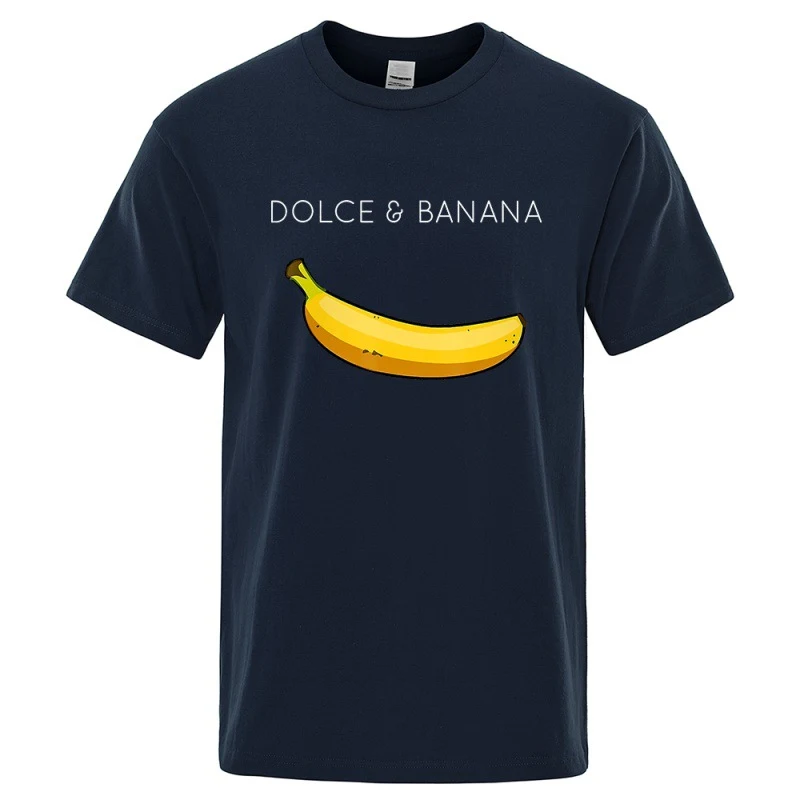 Title 5, Camisetas masculinas Dolce Banana com estampa f...