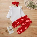Body de manga larga con corazón para bebé, suave y adorable. Perfecto para mantener a tu pequeño abrigado y con estilo. ¡Compra ahora! — foto 2