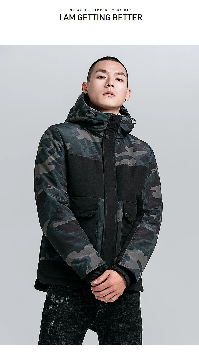 Title 3, Military camouflage cotton mens jacket durable...