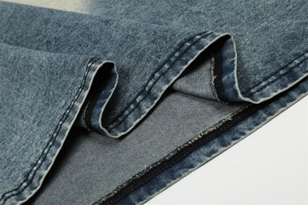 Title 5, Camisa polo de manga curta jeans masculina, con...