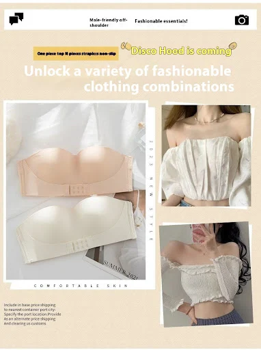 Title 4, Summer Seamless Underwear Womens Strapless Thi...