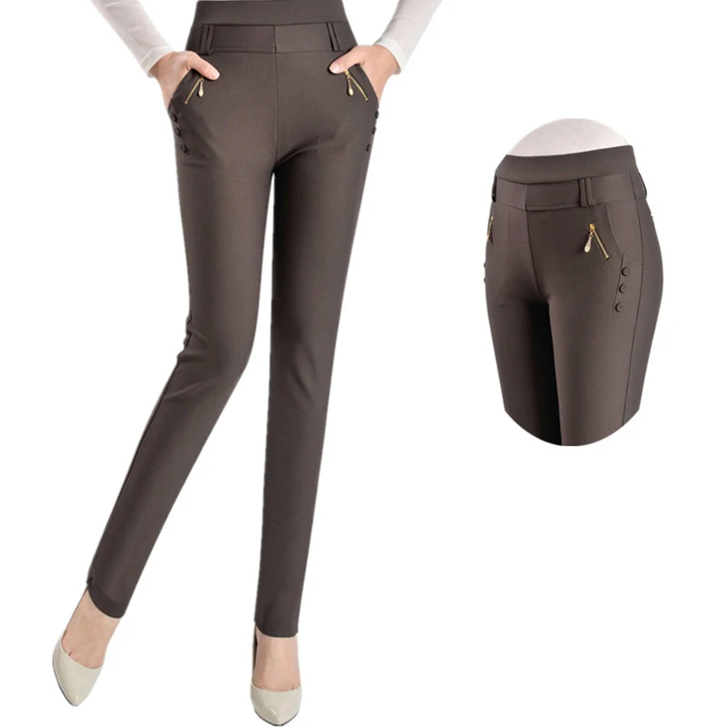 Title 2, Slim Fit Broeken Plus Size Casual Lente Comfort...