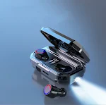 Fashion Simple Digital Display Touch Bluetooth Headset for seamless audio. Enjoy clear calls, easy music control, and a — photo 5
