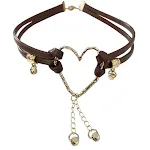 Hollow Heart Tassel Necklace