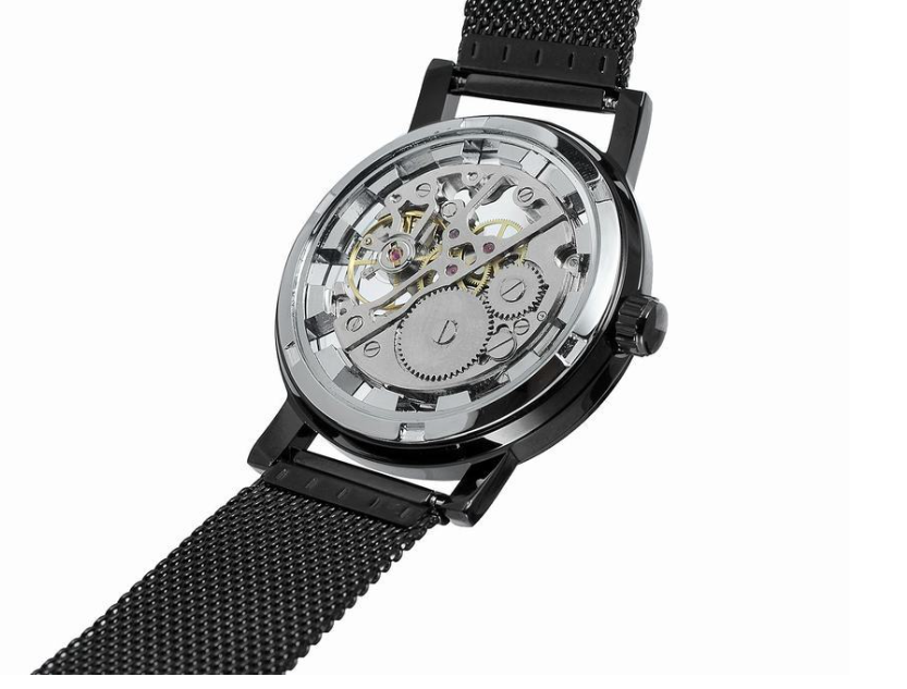 Title 4, Reloj Mecánico Manual Casual para Hombre Diseño...