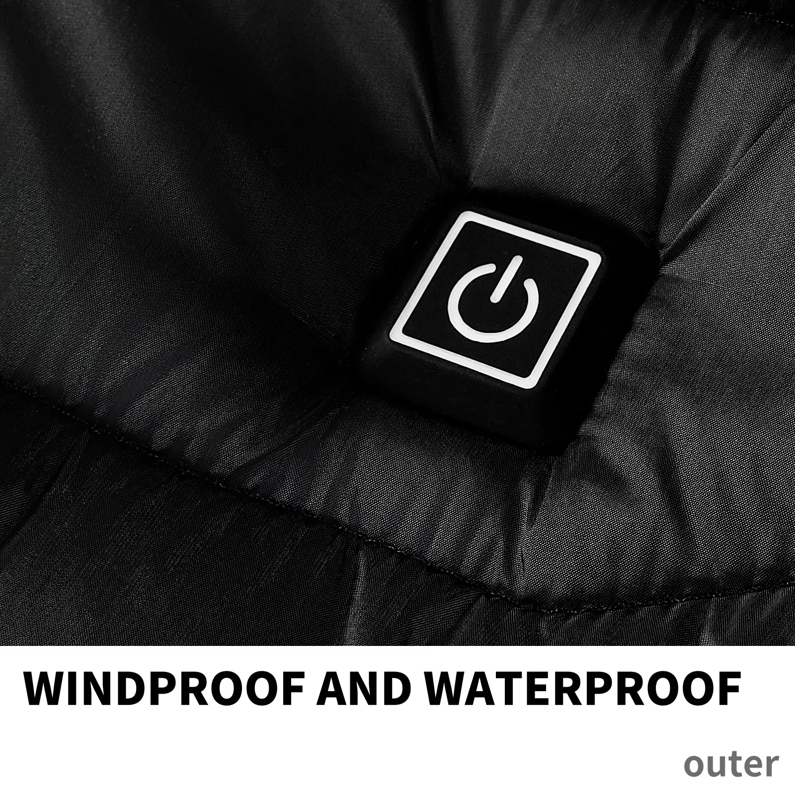 Heren Verwarmde Puffer Jacket Elektrische Verwarmde Jas Geïsoleerde Capuchon Windjack voor Warmte en Comfort tijdens de Winter. — foto 13