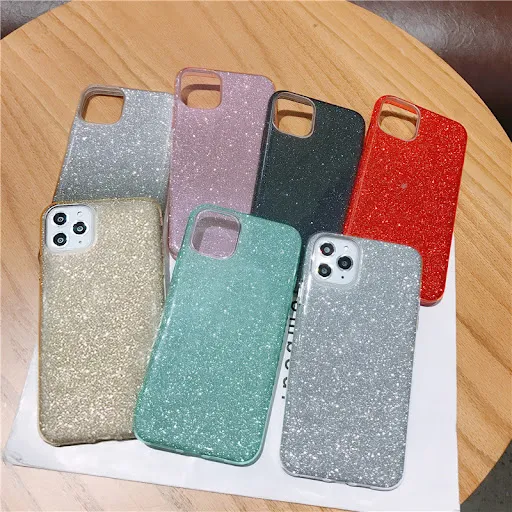 Title 2, Capinha de silicone com glitter e brilho para i...