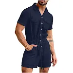 Men's Printed Beach Shirt, one-piece, perfect for summer. Lightweight and breathable with stylish designs. Enjoy comfort — photo 2