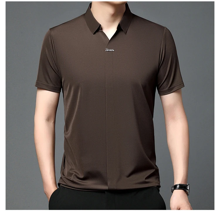 Title 4, Casual T-shirt Effen Kleur Eenvoudig en Comfort...