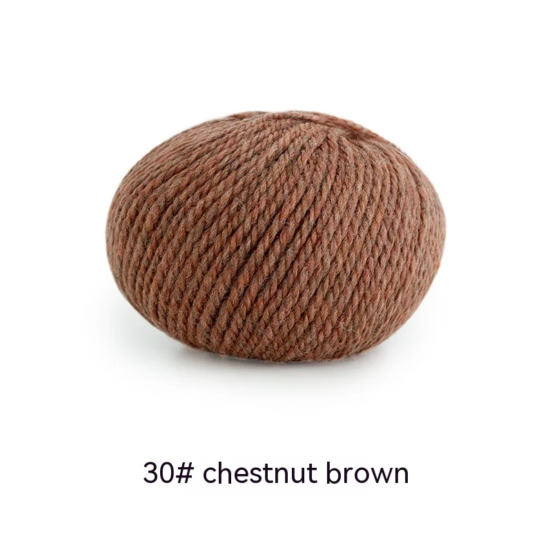 Handgewebte Kleidung aus Wollgarn Mütze Wollkugel bietet Wärme, Komfort und einen einzigartigen, handwerklichen Look für kalte Tage. — foto 29