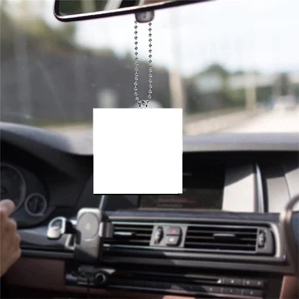 Title 5, Colorful Car Pendant Interior Rearview Mirror D...