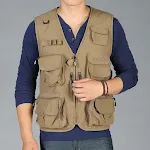 Thin Men's Multi-function Vest with Multiple Pockets. Keep essentials organized with style and ease. Perfect for travel, — photo 5