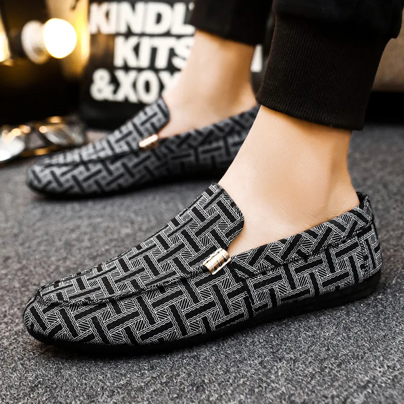 Title 5, Mens Pedal Peas Shoes, casual canvas shoes for...