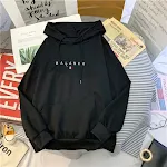 Camisola com capuz fino feminino inverno mais casaco grosso de veludo em roupas — foto 10
