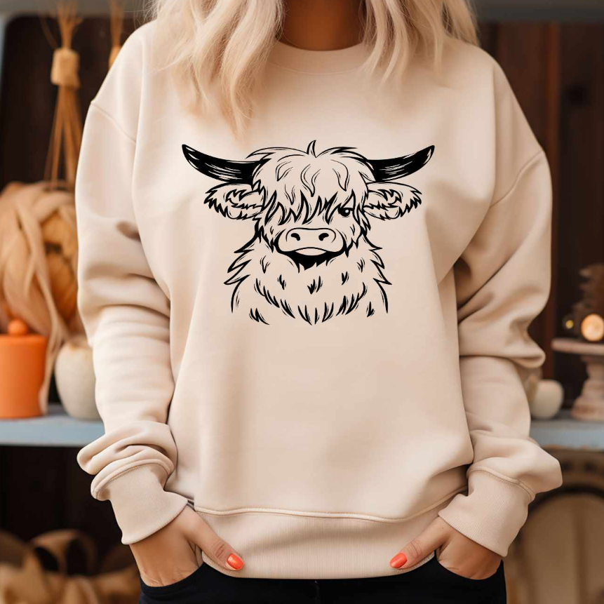 Herbst und Winter europäisches und amerikanisches Färsen-bedrucktes Rundhals-Sweatshirt — foto 4