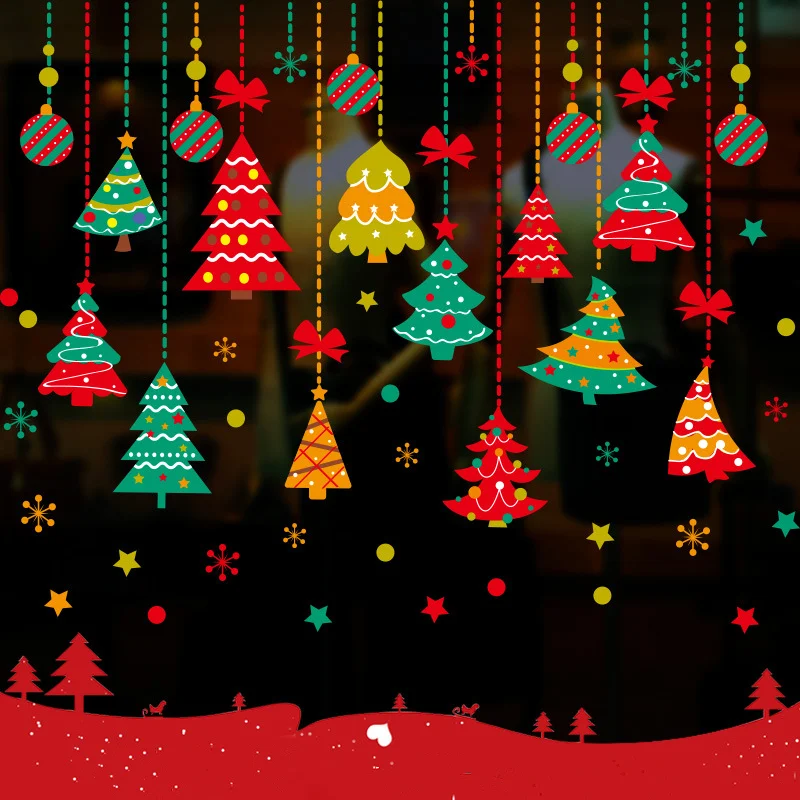 Title 10, Adhesivos de adorno navideño para decorar tu ár...