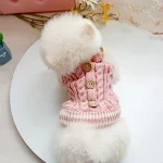 Dog Sweater Pet Clothes Teddy Clothes Warm and cozy sweater for small dogs, providing comfort and protection from the co — photo 11