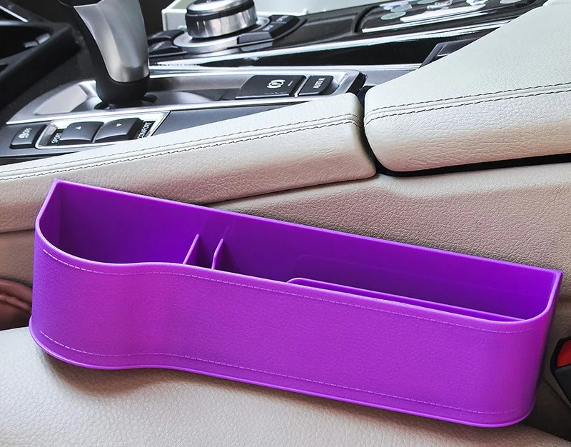 ABS Plastic Seat Gap Storage Box — Maximizes Car Interior Space, Prevents Items From Falling, Easy Installation, Perfect — photo 8