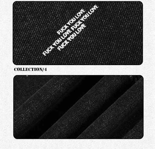Title 2, Retro Jeans for Men and Women Fashion Brand. Vi...