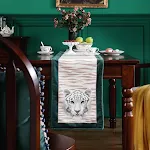 Jungle white tiger