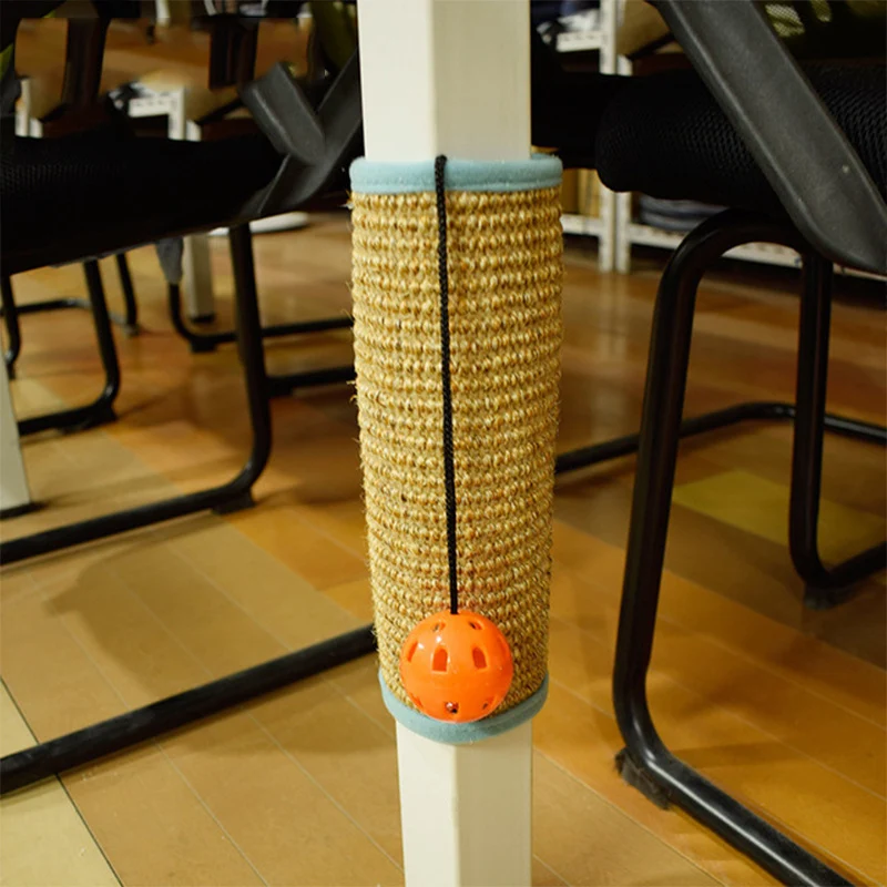 Sisal Mat for Table Legs Wear Protection Durable Natural Fiber Anti-Scratch Table Leg Covers for Long-Lasting Furniture — photo 2