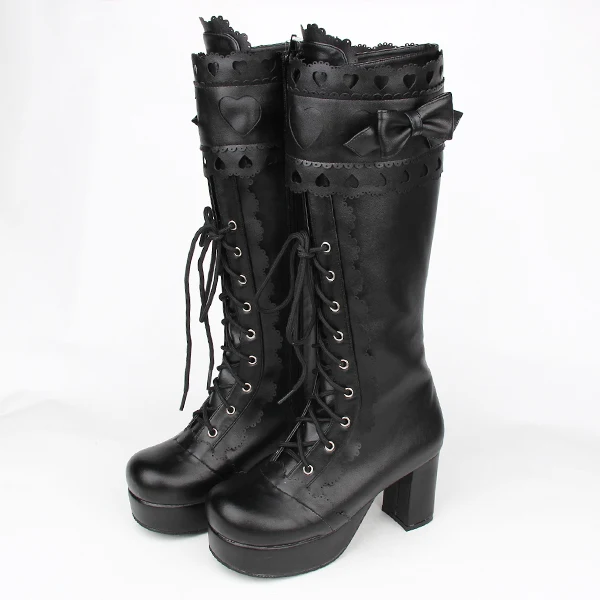 Title 8, Tall Lolita Princess Boots for a fairytale look...