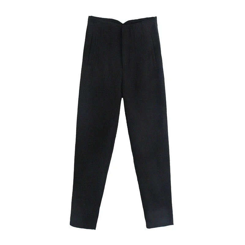 Spring Women's Fashion Seven Color Pendant High Waist Straight Harem Casual Suit Pants, offering comfortable style and a — photo 4
