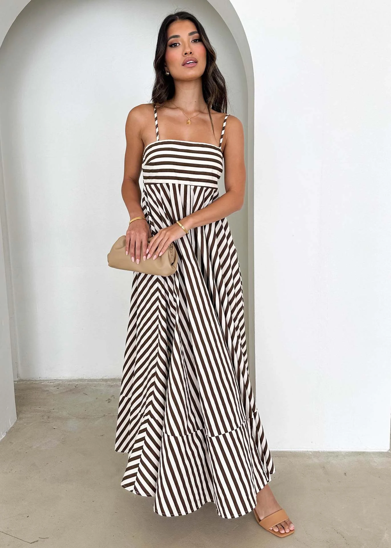 Title 13, Summer Fashion Printed Backless Sling Dress