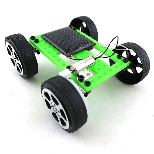 Title 4, Carro Solar de Brinquedo Quebra-cabeça de Monta...