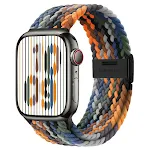 Camo Colorful Black Button