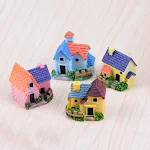Decoração criativa de aquário com suculentas de resina, perfeita para um ambiente natural e vibrante, ideal para peixes e vida aquática. — foto 4