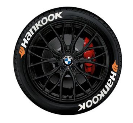 Car Tire Letter Stickers 3D Stereo Give your tires a personalized and striking 3D stereo look, adding style and a unique — photo 5