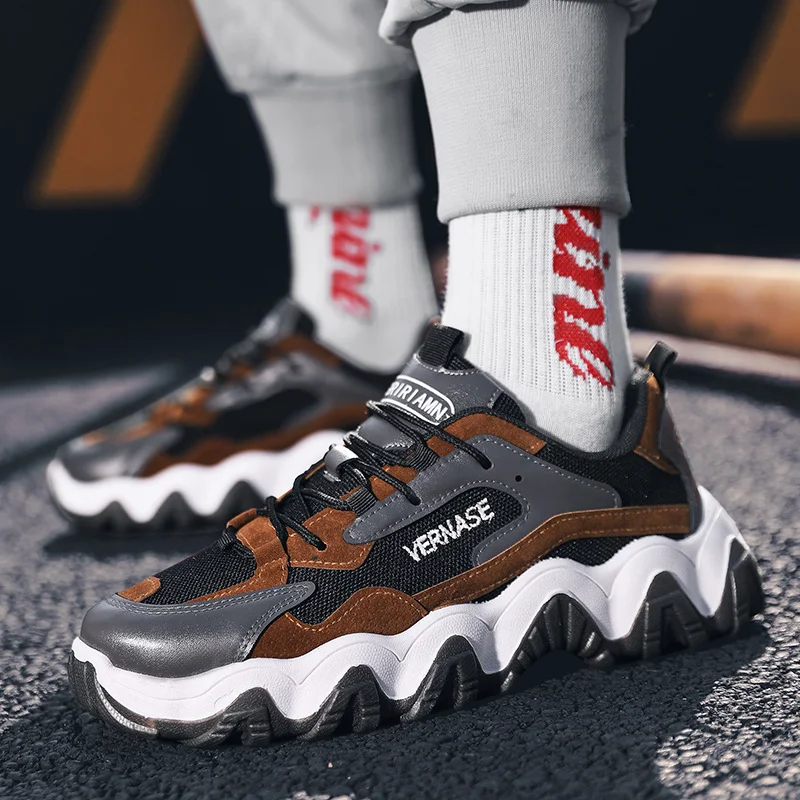 Nieuwe Casual Schokabsorberende Heren Sportschoenen Comfortabele Schoenen voor Mannen Ideaal voor Sport en Dagelijks Gebruik Lichtgewicht en Ademend — foto 4