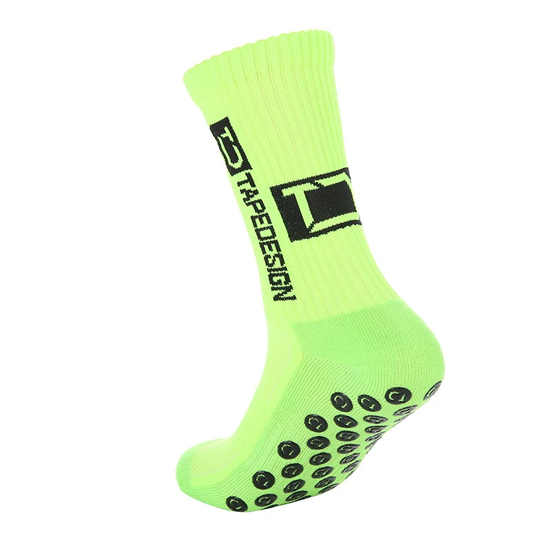 TEMU Sweat Absorbing and Deodorant Glue Dispensing Non-slip Soccer Socks, providing enhanced grip and comfort during you — photo 1