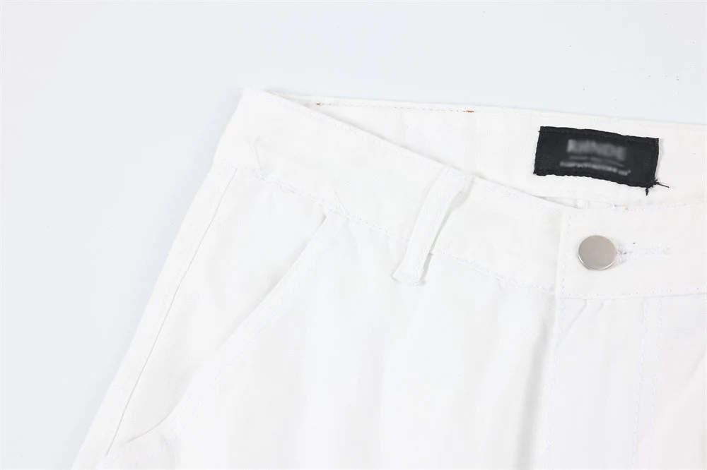 Title 4, Mens Flower Embroidery Casual Trousers, Loose ...