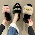 Women's Fashionable Warm Woolen Slippers. Experience cozy comfort and style. Perfect for keeping your feet warm and look — photo 10