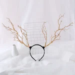Tiara de cabelo Exaggerate Branch Fashion. Design de ramo elegante. Ideal para penteados sofisticados e adicionar um toque fashion ao seu visual. — foto 5