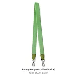 2.5x95cm Green Silver Buckle