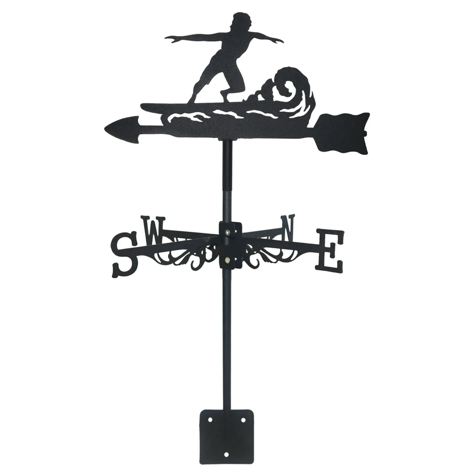 Title 6, Metal Iron Art Wind Vane for Roof and Court, a ...