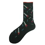 Meias de algodão casuais com estampas criativas para homens e mulheres, confortáveis, estilosas e perfeitas para uso diário, adicione personalidade ao seu visual. — foto 1