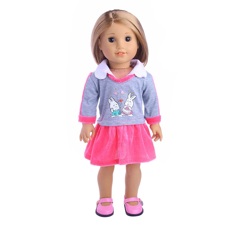 Title 3, 18 Inch American Girl Doll Clothes Rabbit Skirt...