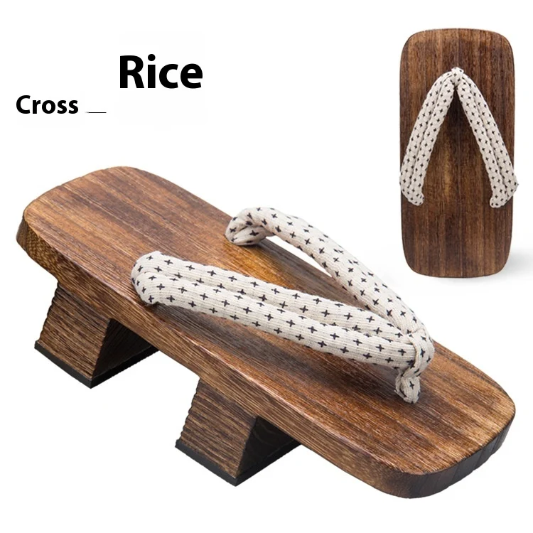 Title 10, Mens Two-Tooth Clogs with Chinese Dragon Patte...