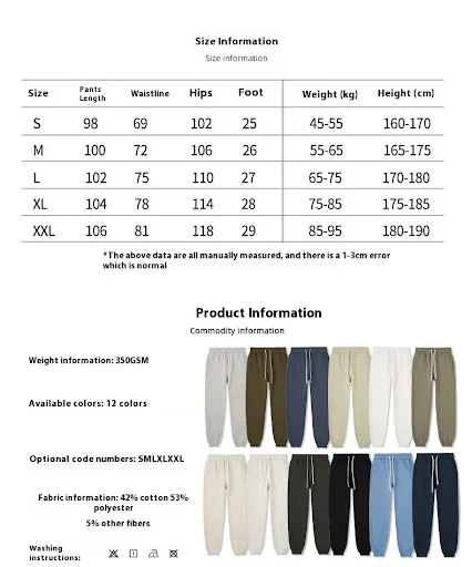 Title 1, Effen losse casual sportbroek voor herfst en wi...
