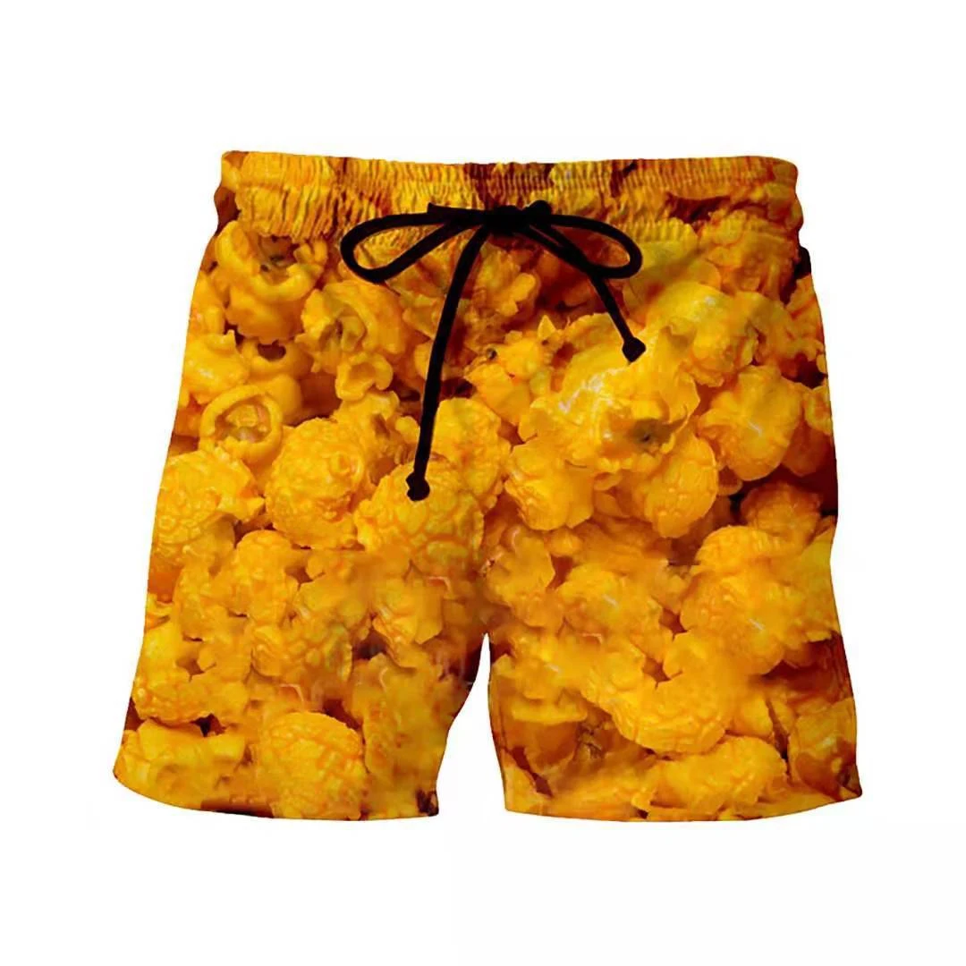 Shorts de playa 3D para hombre, estampados geniales y cómodos. Ideales para la playa, piscina o uso casual. Transpirables y de secado rápido. — foto 4