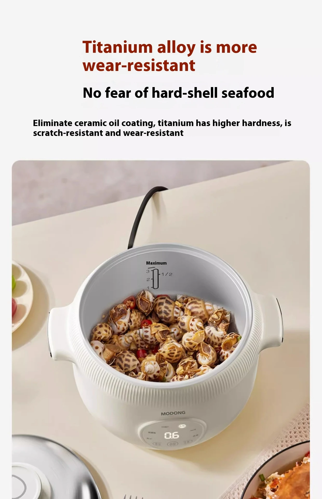 Title 3, Intelligent Mini Multifunctional Rice Cooker Co...