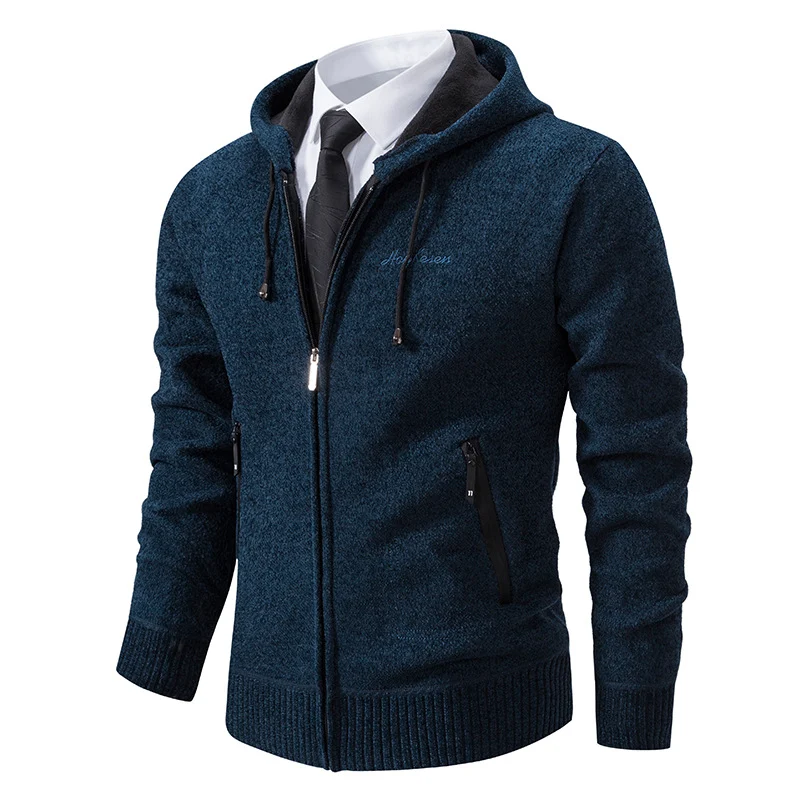 Title 8, Mens Solid Color Sweater Cardigan Knitted Coat...