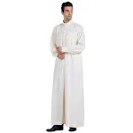 Arabische Moslim Heren Robe uit het Midden-Oosten Traditionele, Comfortabele Kleding voor Dagelijks Gebruik en Speciale Gelegenheden. — foto 5