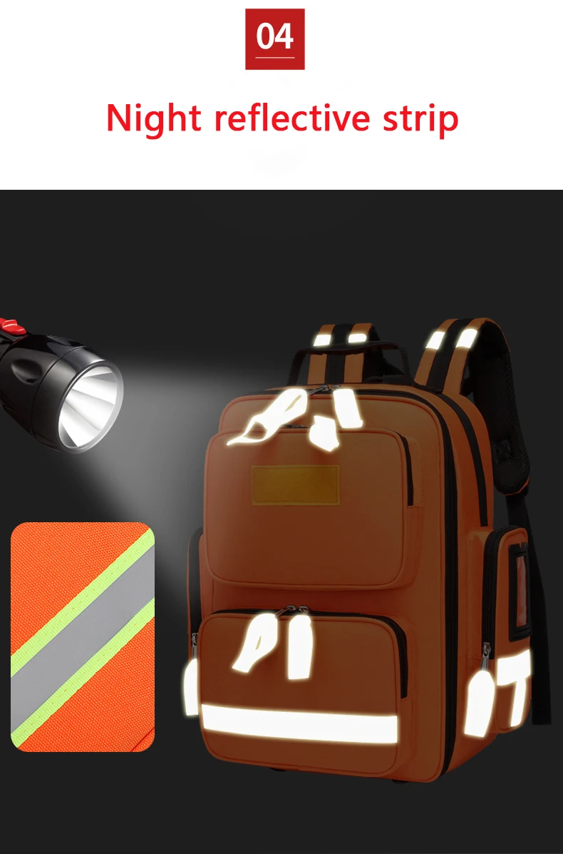 Title 4, Waterproof First Aid Kit Emergency Rescue Backp...