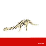 Novo Quebra-cabeça de Dinossauro de Madeira Feito à Mão Criativo Estimula a Imaginação e Habilidade Manual Perfeito para Crianças Artesanato Único — foto 8